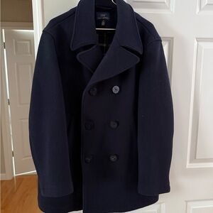Brooks Brothers “346” Navy Pea Coat